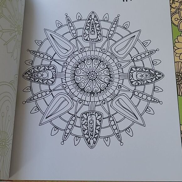 Color Me Happy Zen Coloring Book 100 Coloring Templates That will Make You Smile - Picture 6 of 6